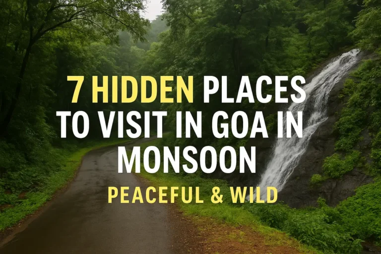 places to visit in goa in monsoon