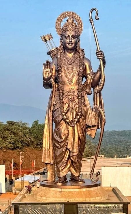 Lord Rama Statue Partagali